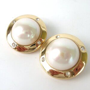 Authentic Christian Dior Earring metal [Used]
